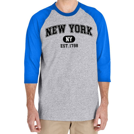 Men´s T-Shirt with New York - NY - EST. 1798 design