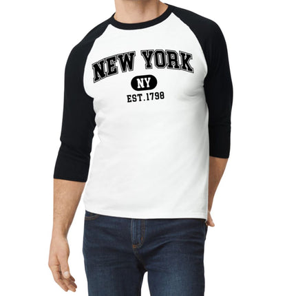 Men´s T-Shirt with New York - NY - EST. 1798 design