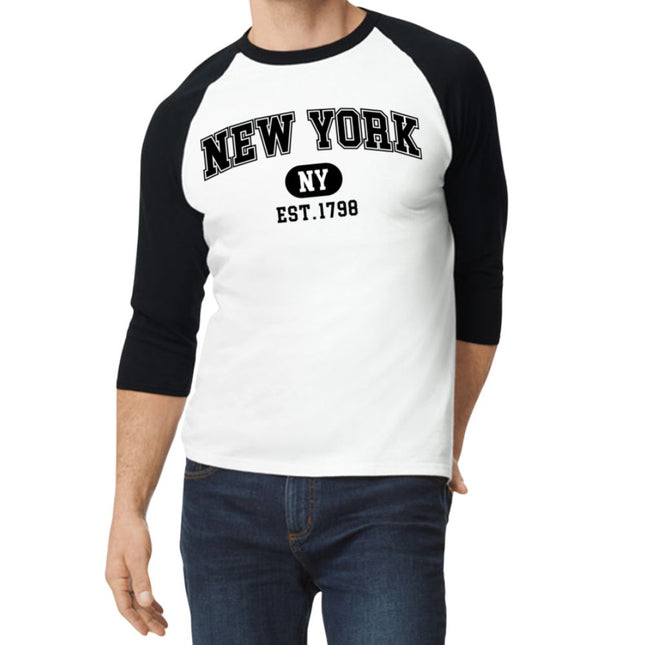 Men´s T-Shirt with New York - NY - EST. 1798 design