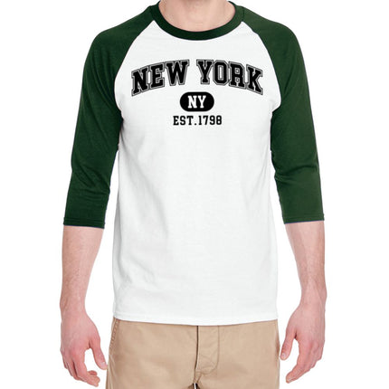 Men´s T-Shirt with New York - NY - EST. 1798 design