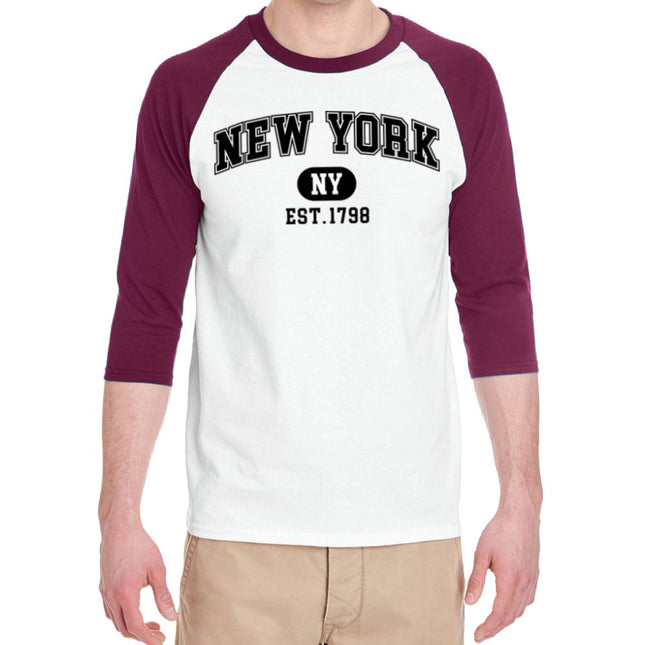 Men´s T-Shirt with New York - NY - EST. 1798 design