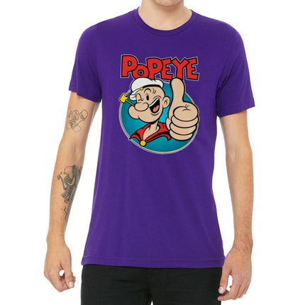 Man's T-shirts with Popeye design
