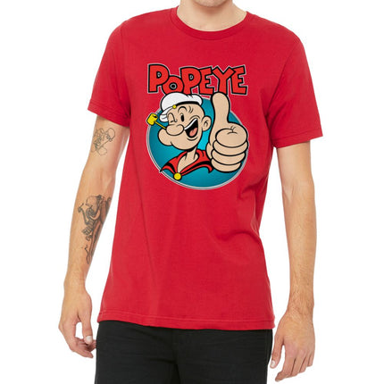 Man's T-shirts with Popeye design