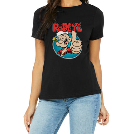 Woman T-shirts with Popeye design