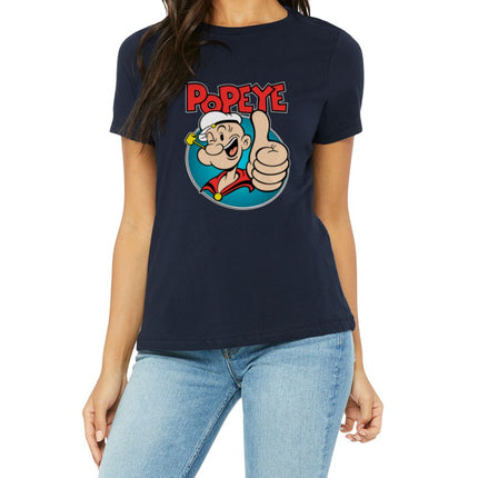 Woman T-shirts with Popeye design
