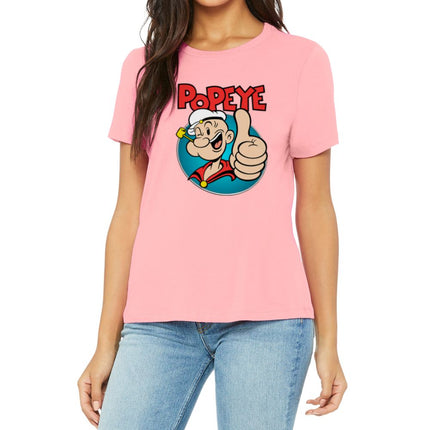 Woman T-shirts with Popeye design