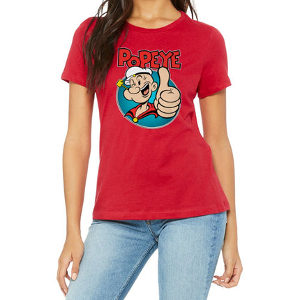 Woman T-shirts with Popeye design