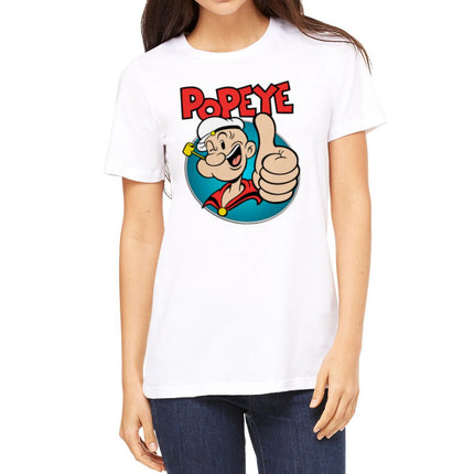 Woman T-shirts with Popeye design