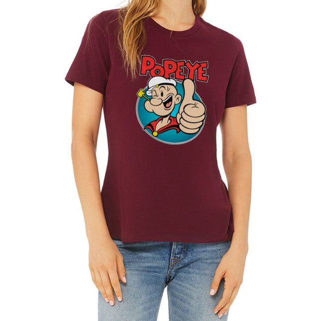 Woman T-shirts with Popeye design