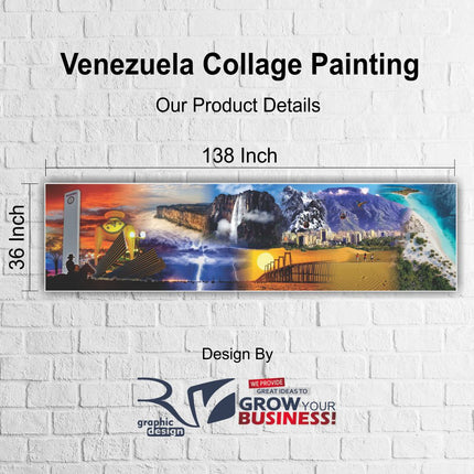 Venezuela Collage Painting