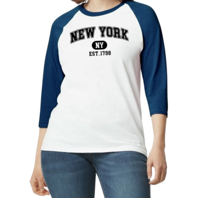 Woman T-Shirt with New York - NY - EST. 1798 design
