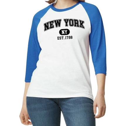 Woman T-Shirt with New York - NY - EST. 1798 design